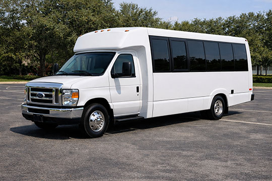 18-passenger minibus available for charter in Sandy Springs, GA